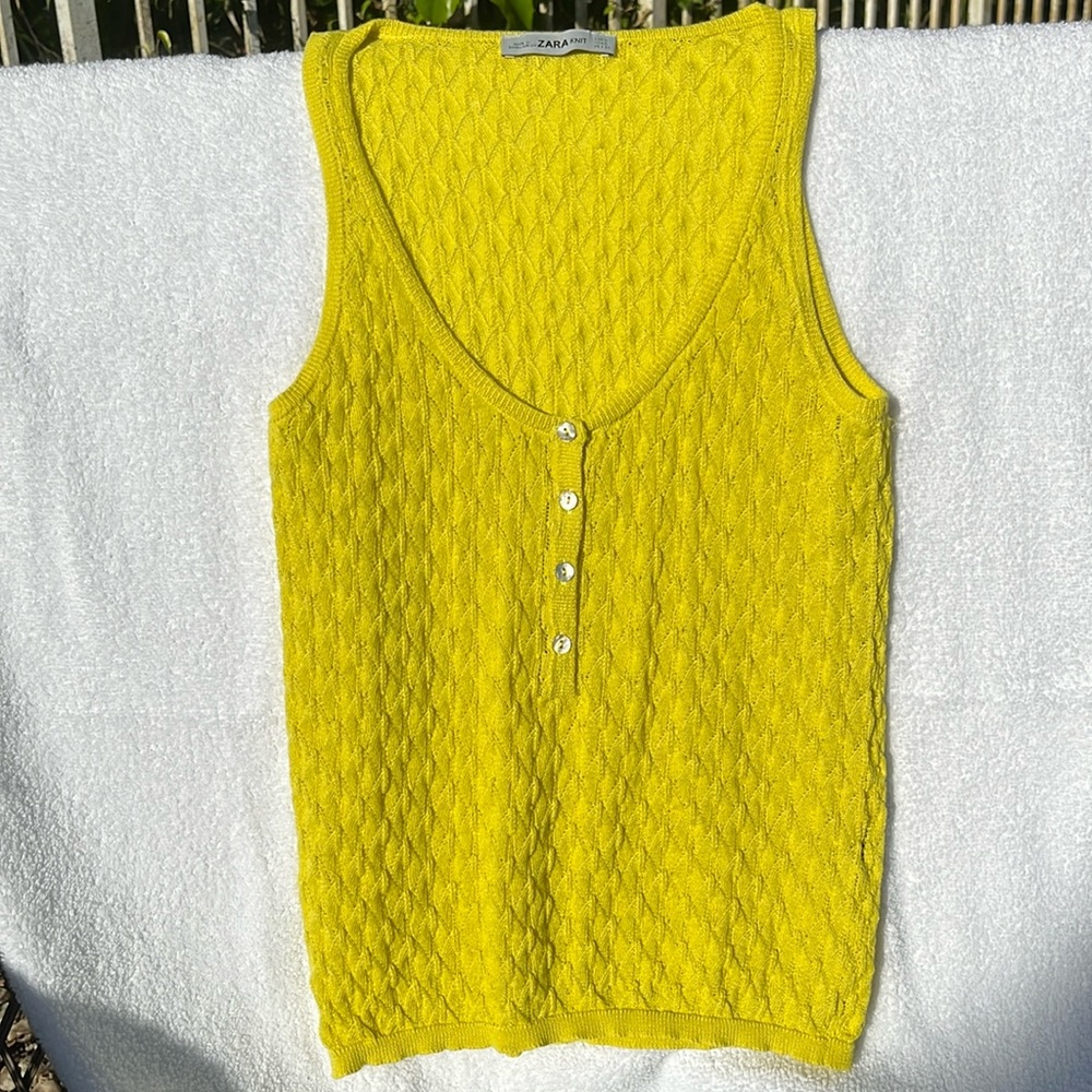 Zara knit top